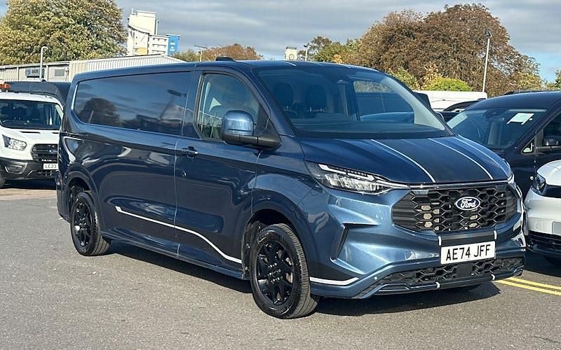 Blue Used 2024 Ford Transit Custom Sport Van | £35,000 - Image 1/4