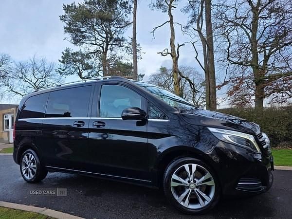 Used Mercedes V220 2018 Black MPV