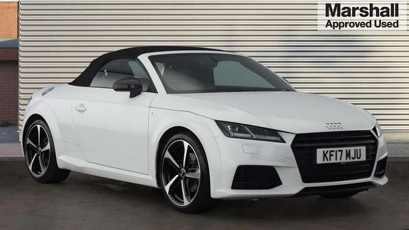White Used 2017 Audi TT Roadster Black Edition Cabriolet | £15,867 (Fair price) - Image 1/4