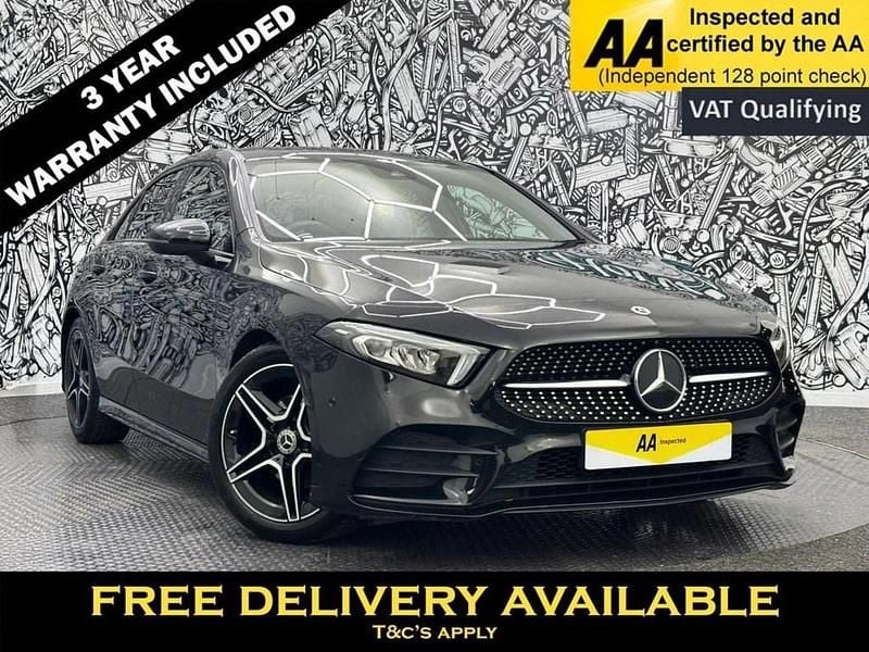 Black Used 2022 Mercedes A180 Executive Sedan | £19,695 (Fair price) - Image 1/2