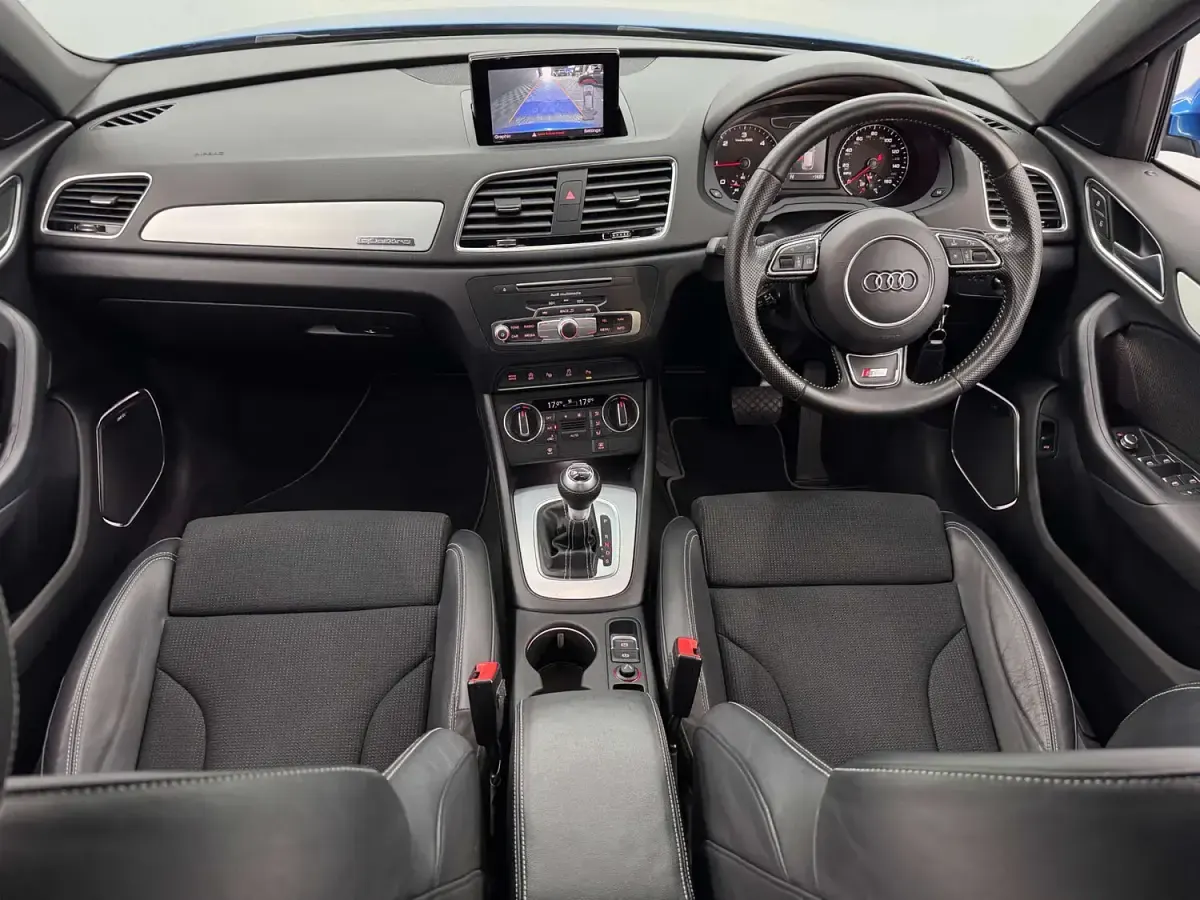 Used Audi Q3 S-Line 184 HP (135 kW) 2015 Blue SUV