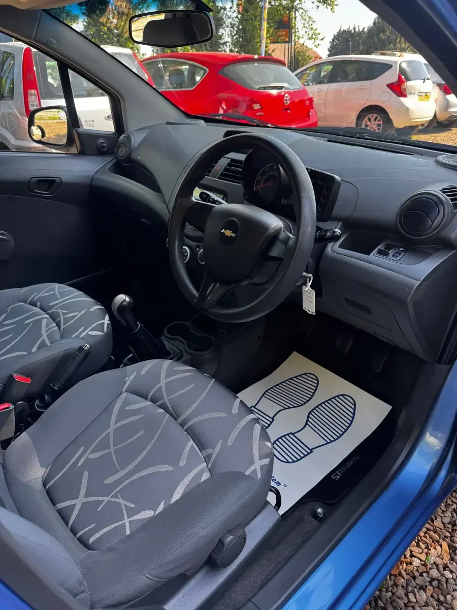 Used Chevrolet Spark LS 2013 Blue Hatchback