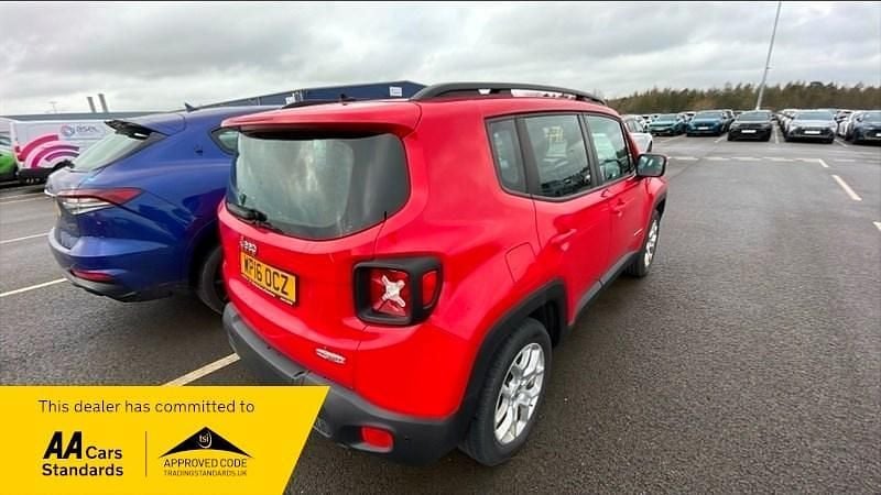 Used Jeep Renegade Longitude 140 HP (102 kW) 2016 Red SUV