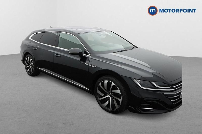 Black Used 2022 VW Arteon R-line Estate | £25,499 (Fair price) - Image 1/4