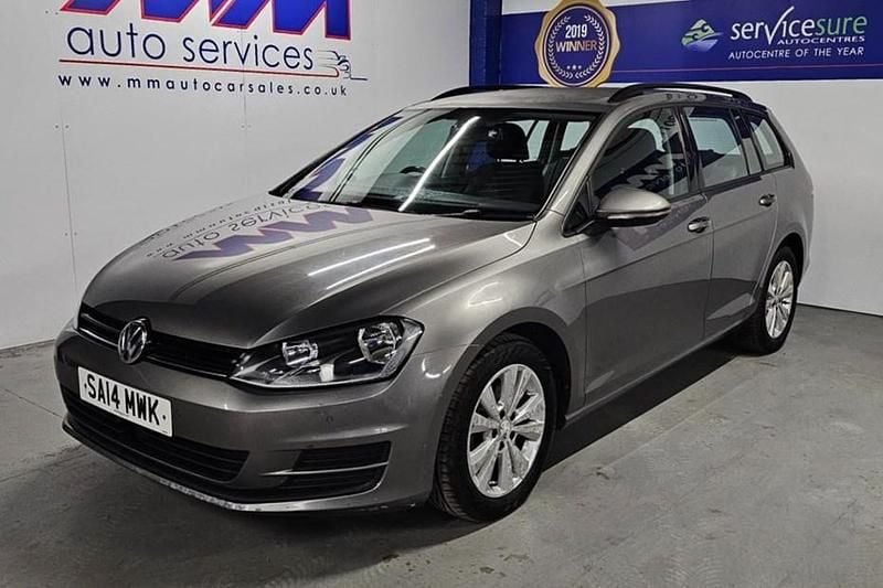 Used VW Golf VII SE 105 HP (77 kW) 2014 Grey Estate