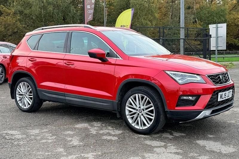 Red Used 2019 Seat Ateca XCELLENCE SUV | £13,695 (Good price) - Image 1/1