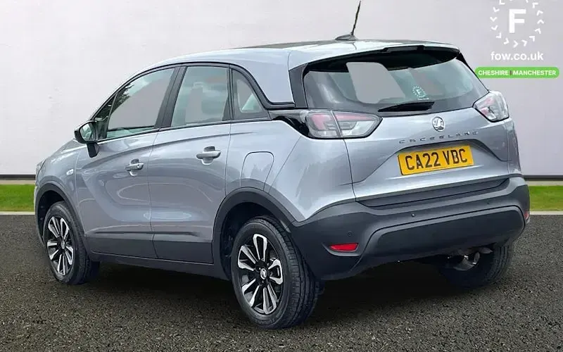Used Vauxhall Crossland Design Edition 110 HP (80 kW) 2022 Grey SUV
