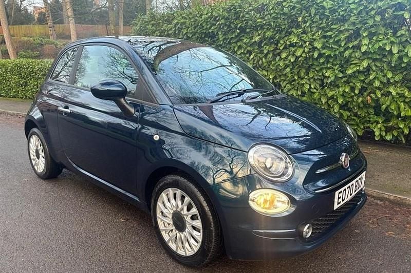 Blue Used 2020 Fiat 500 Lounge Hatchback | £8,995 (Fair price) - Image 1/1