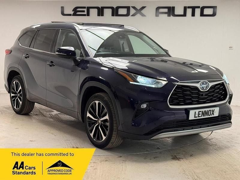 Used Toyota Highlander Premium 2022 Blue SUV