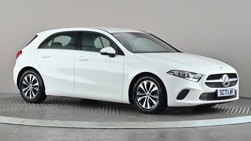 White Used 2021 Mercedes A180 SE Hatchback | £15,698 (Good price) - Image 1/4
