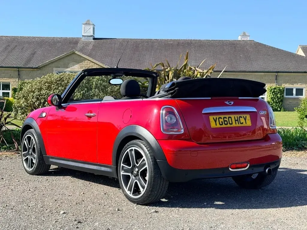 Used Mini Cooper Cabriolet 2010 Red Cabriolet