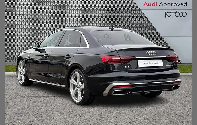 Used Audi A4 S-Line 147 HP (108 kW) 2023 Black Sedan