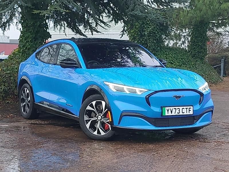 Blue Used 2024 Ford Mustang Mach-E Premium SUV | £30,498 (Fair price) - Image 1/4