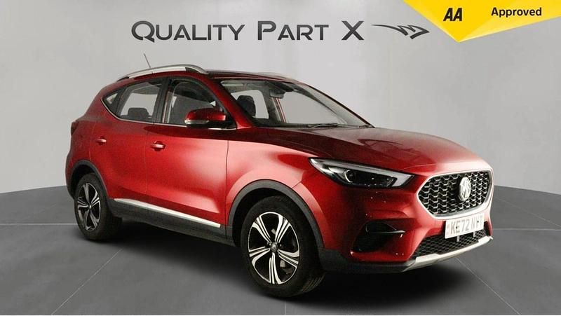 Red Used 2023 MG ZS Excite Sedan | £10,199 (Good price) - Image 1/4