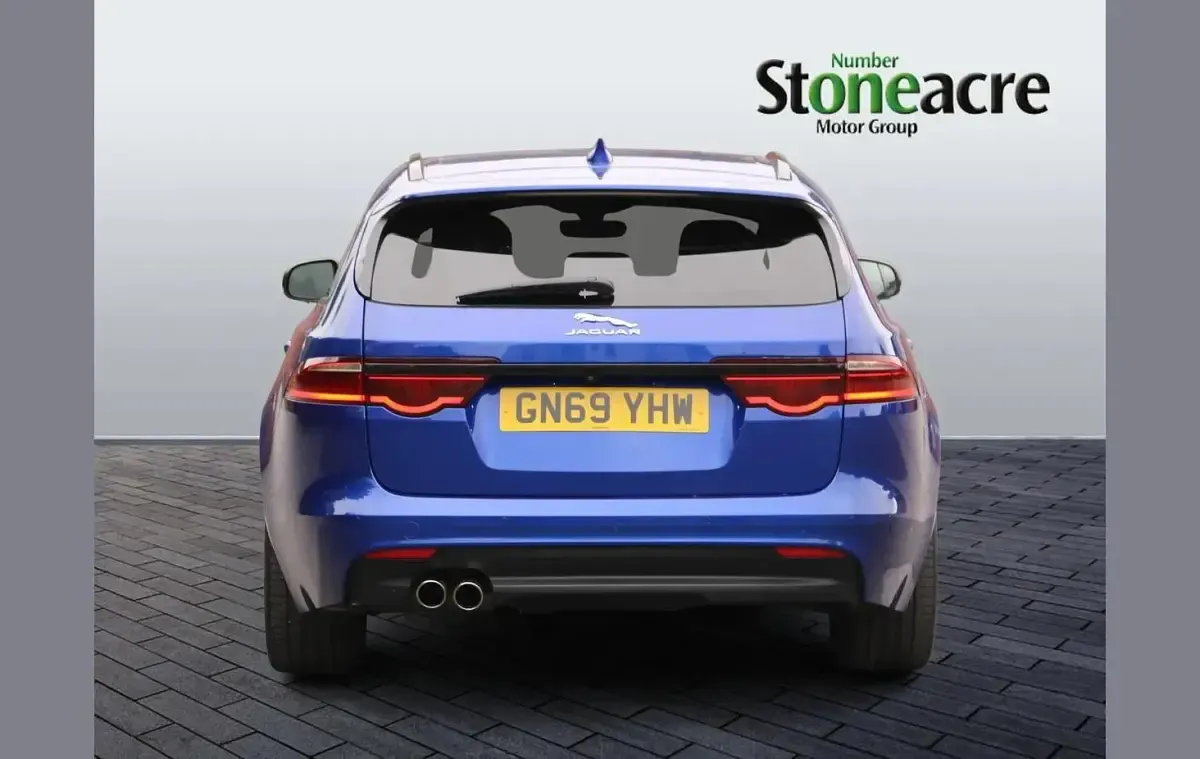 Used Jaguar XF R-Sport 177 HP (130 kW) 2019 Blue Estate