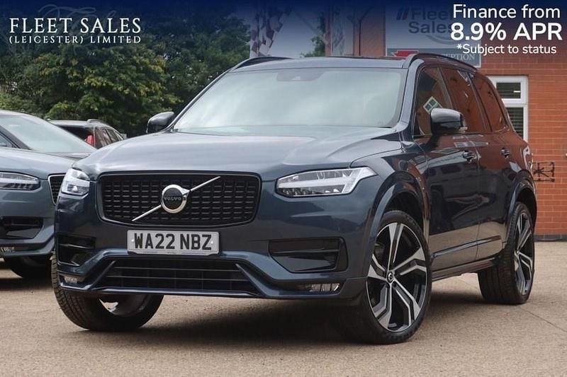 Blue Used 2022 Volvo XC90 R-Design SUV | £34,885 (Fair price) - Image 1/3