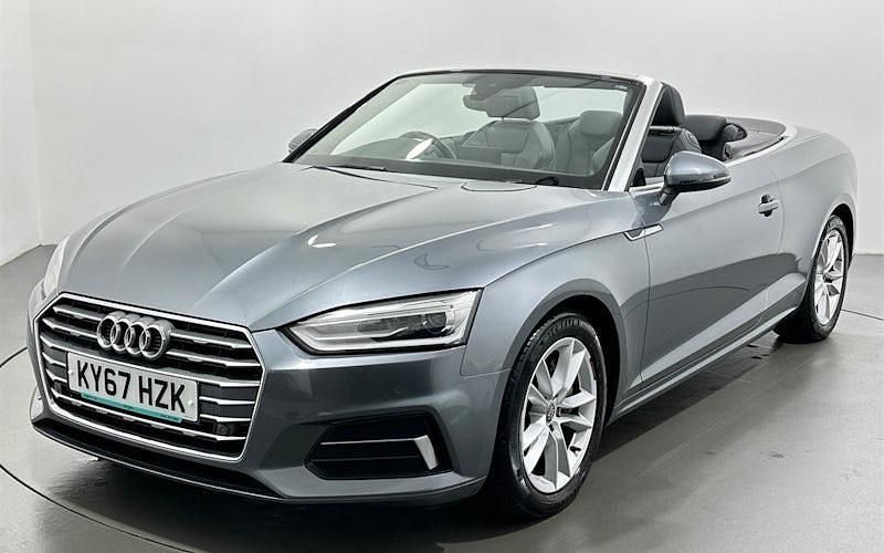Used Audi A5 Cabriolet Sport 190 HP (139 kW) 2017 Grey Cabriolet