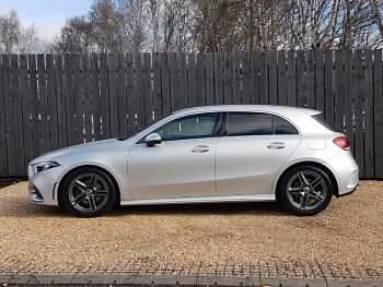 Used Mercedes A200 AMG line 163 HP (119 kW) 2020 Silver Hatchback