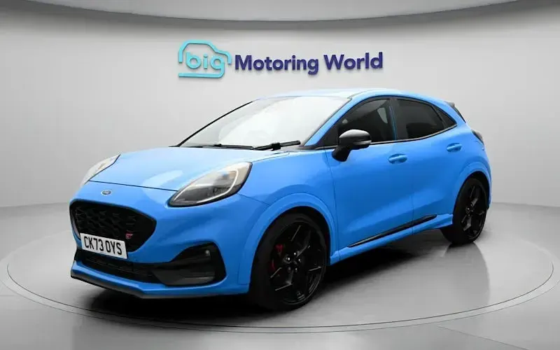 Begagnad Ford Puma ST 200 HK (147 kW) 2023 Blå SUV