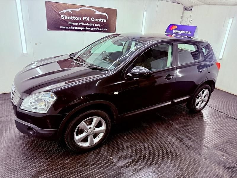 Used Nissan Qashqai Acenta 113 HP (83 kW) 2009 Black SUV