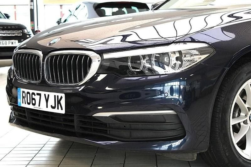 Used BMW 520 Comfort Edition 190 HP (139 kW) 2017 Blue Sedan