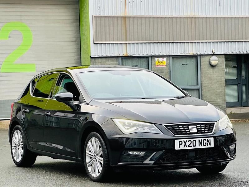 Black Used 2020 Seat Leon XCELLENCE Hatchback | £8,990 (Good price) - Image 1/4