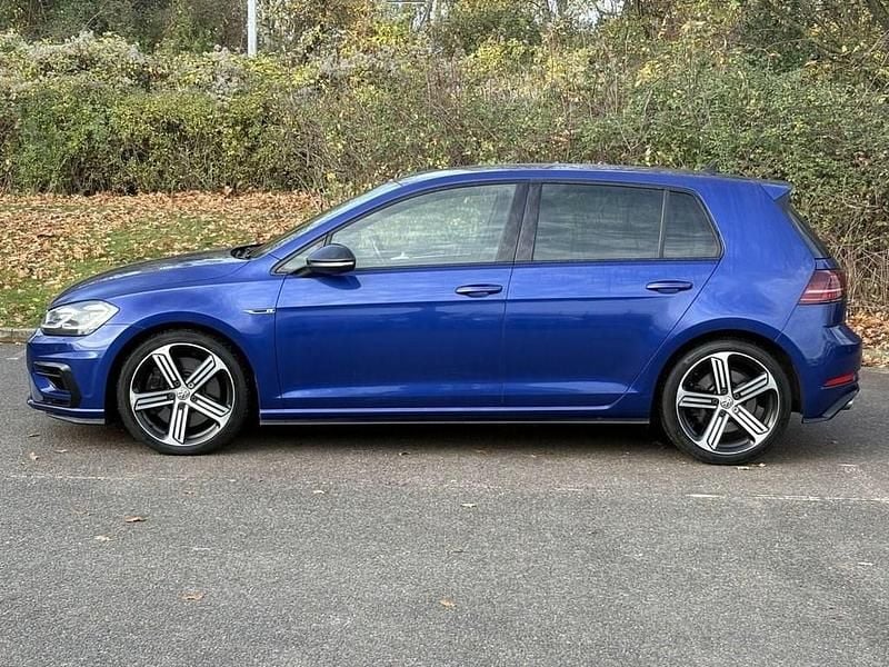 Used VW Golf VII R 300 HP (220 kW) 2019 Blue Hatchback