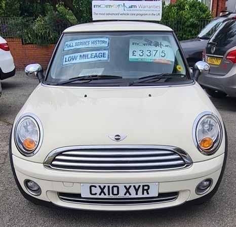 White Used 2010 Mini ONE Hatch Hatchback | £3,375 (Fair price) - Image 1/1