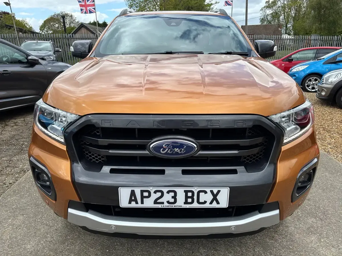 Used Ford Ranger Wildtrack 2023 Orange Pickup
