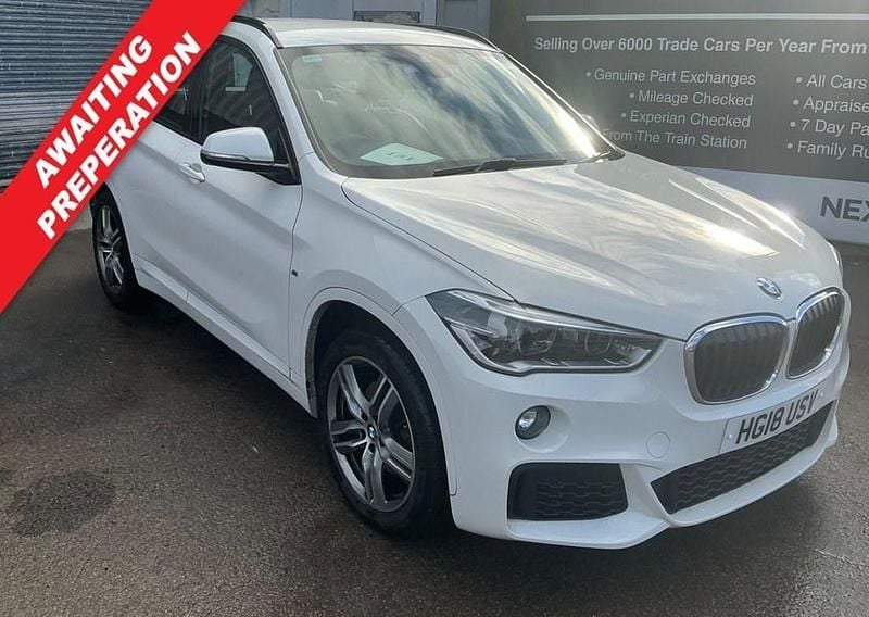 White Used 2018 BMW X1 M Sport SUV | £12,799 (Good price) - Image 1/4