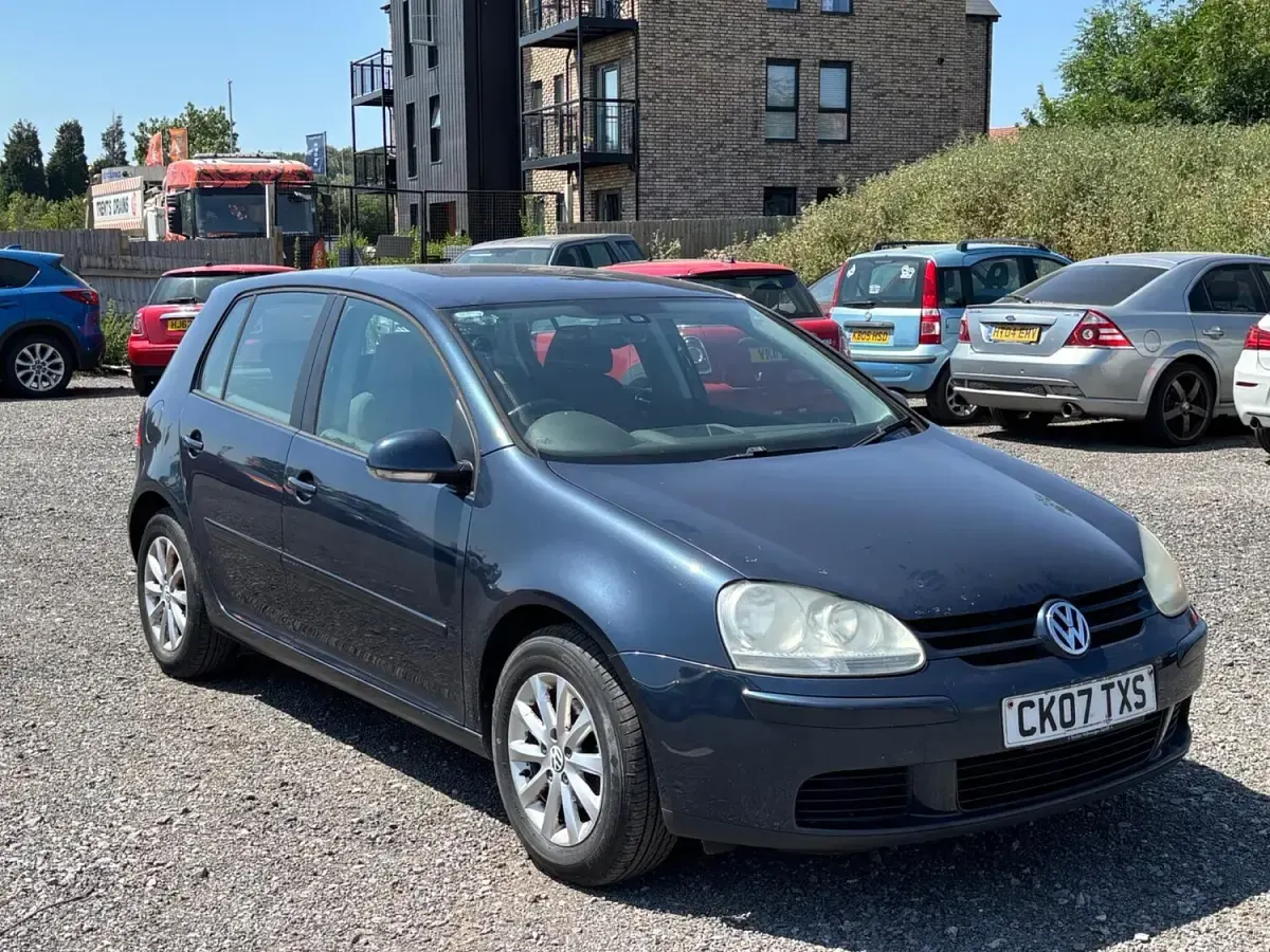 Used VW Golf V Match 2007 Blue Hatchback