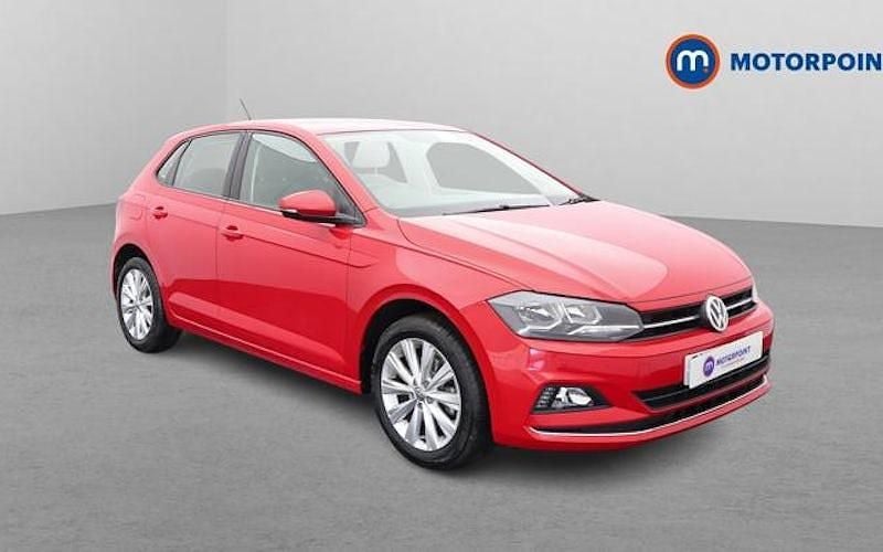 Used VW Polo SEL 116 HP (85 kW) 2020 Red Hatchback
