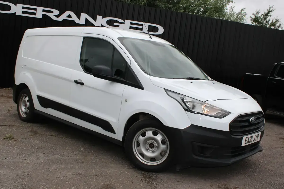 Used Ford Transit 100 HP (73 kW) 2021 White Van