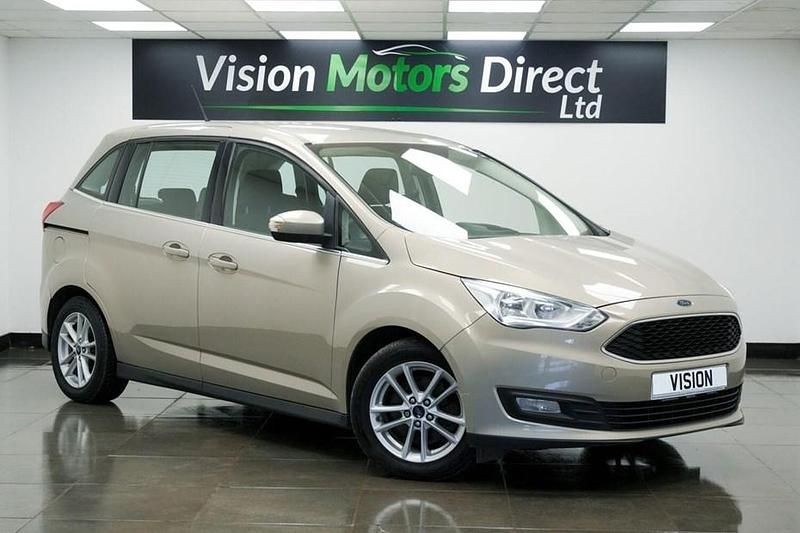 Used Ford Grand C-Max Zetec 120 HP (88 kW) 2015 Silver MPV