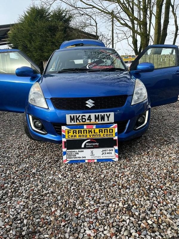 Used Suzuki Swift 2014 Blue Hatchback