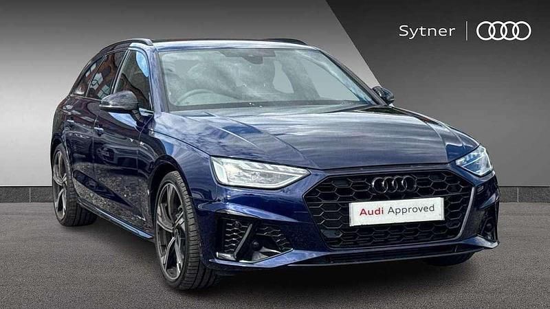 Blue Used 2024 Audi A4 Black Edition Estate | £33,000 (Expensive) - Image 1/4