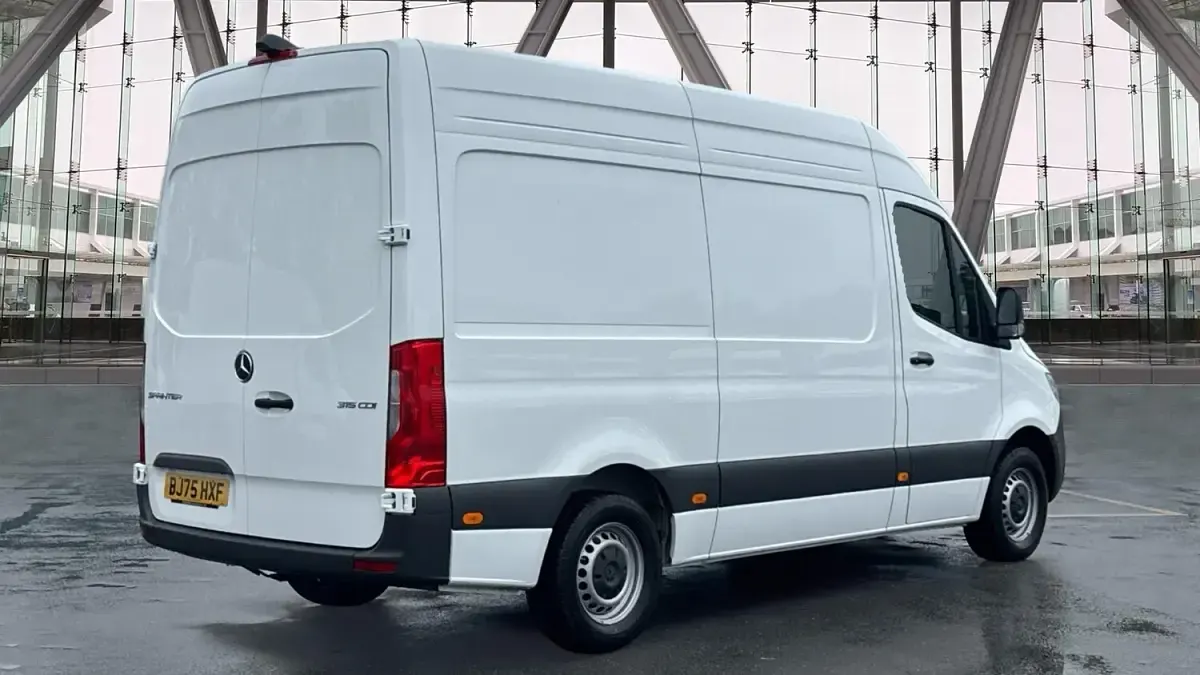 Used Mercedes Sprinter 150 HP (110 kW) 2025 White Van