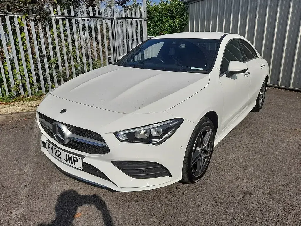 Used Mercedes CLA250 AMG Line Premium 2022 White Coupe