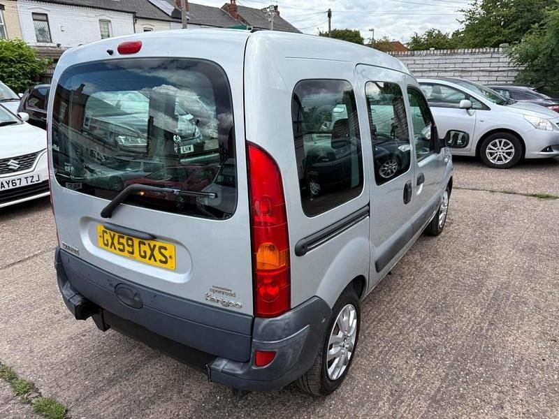 Used Renault Kangoo Authentique 106 HP (77 kW) 2009 Grey MPV