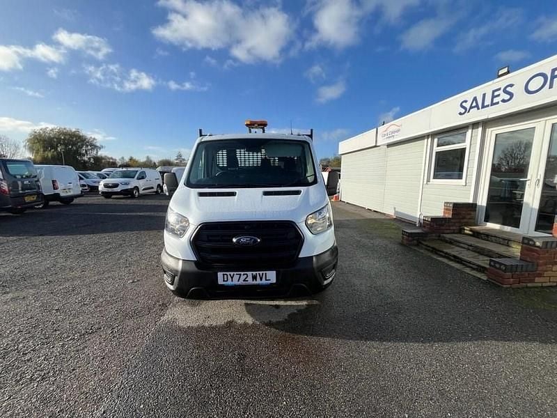 Second-hand Ford Transit S 130 CP (95 kW) 2022 Alb Cabrio