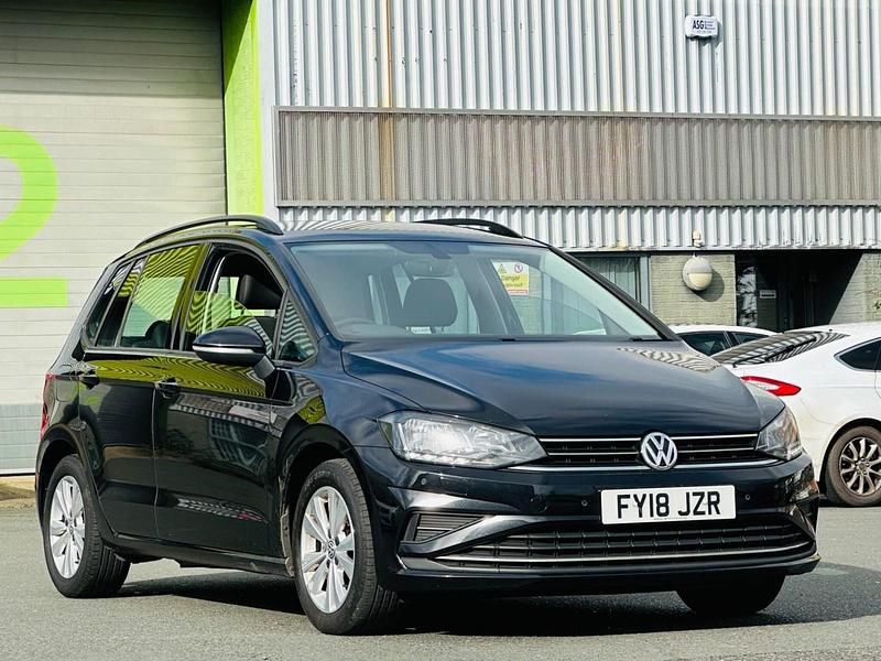 Used VW Golf Sportsvan SE 2018 Black MPV