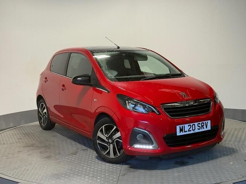 Red Used 2020 Peugeot 108 Allure Hatchback | £7,451 (Fair price) - Image 1/4