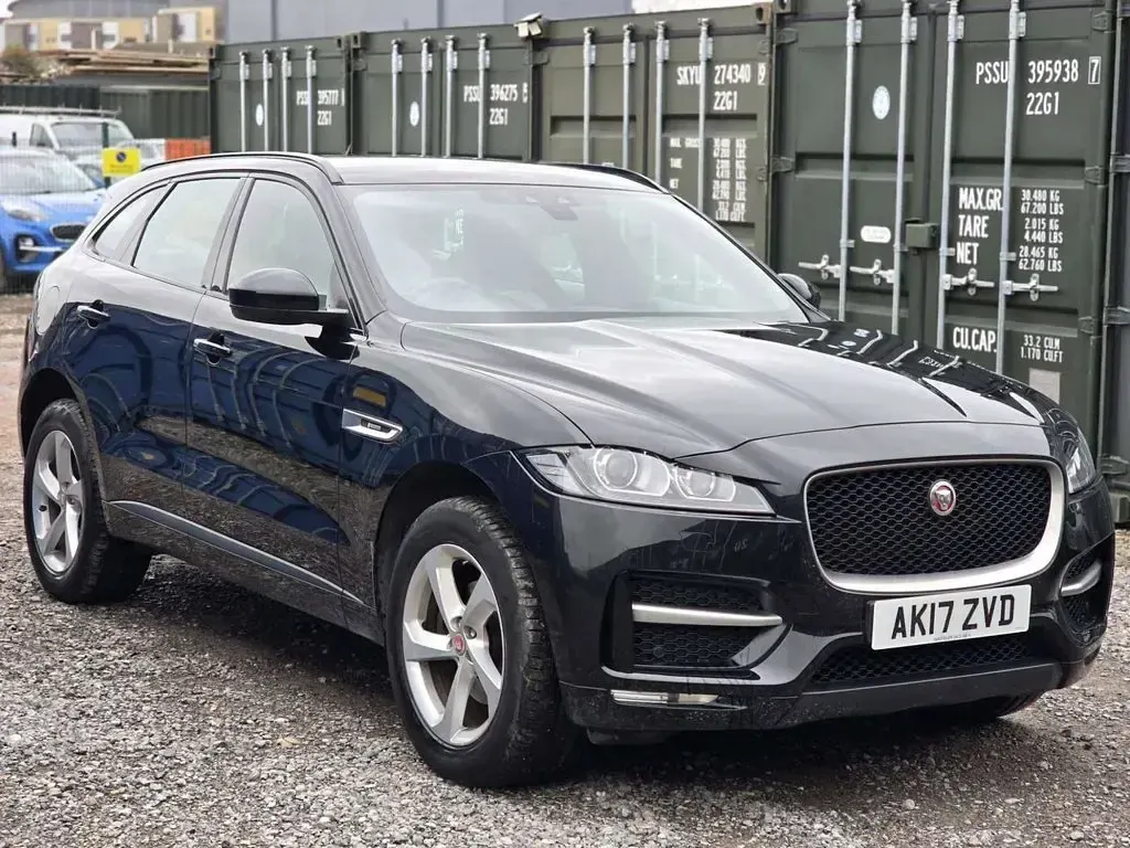 Used Jaguar F-Pace R-Sport 180 HP (132 kW) 2017 Black SUV
