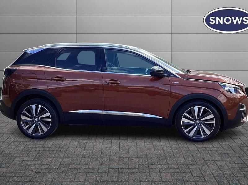 Yellow Used 2018 Peugeot 3008 Premium SUV | £13,399 (Good price) - Image 1/4