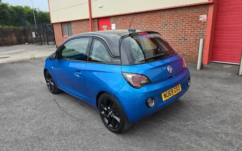 Used Vauxhall Adam 70 HP (51 kW) 2019 Blue Hatchback