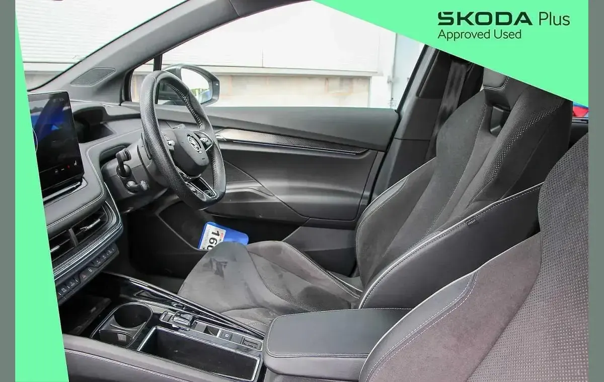 Used Skoda Enyaq iV SportlinePlus 150 kW (204 HP) 2023 Graphite grey metallic SUV