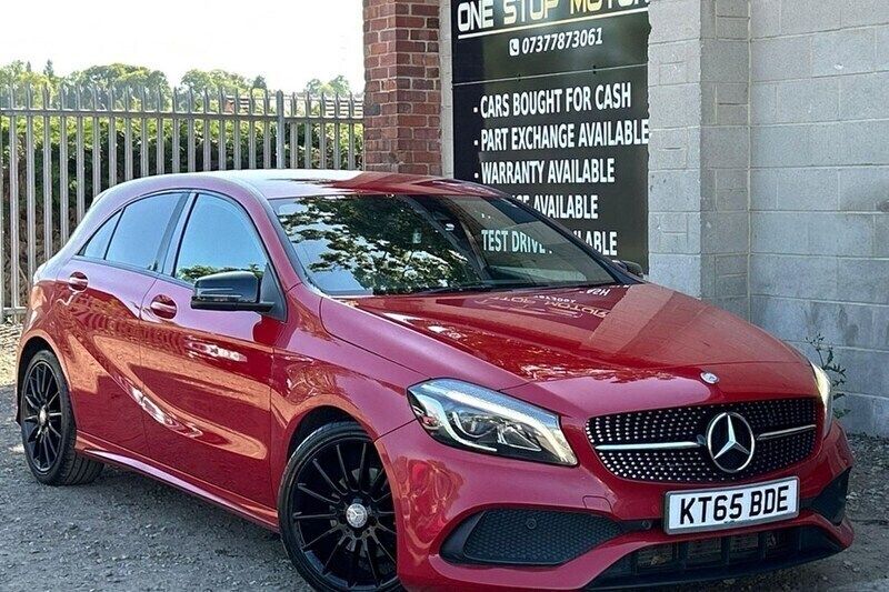 Red Used 2016 Mercedes A200 AMG Line Premium Hatchback | £7,495 (Super price) - Image 1/1