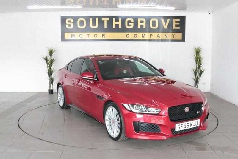 Red Used 2016 Jaguar XE S Sedan | £12,489 (Super price) - Image 1/1