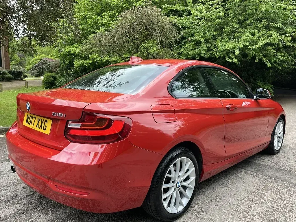 Used BMW 218 2017 Red Coupe