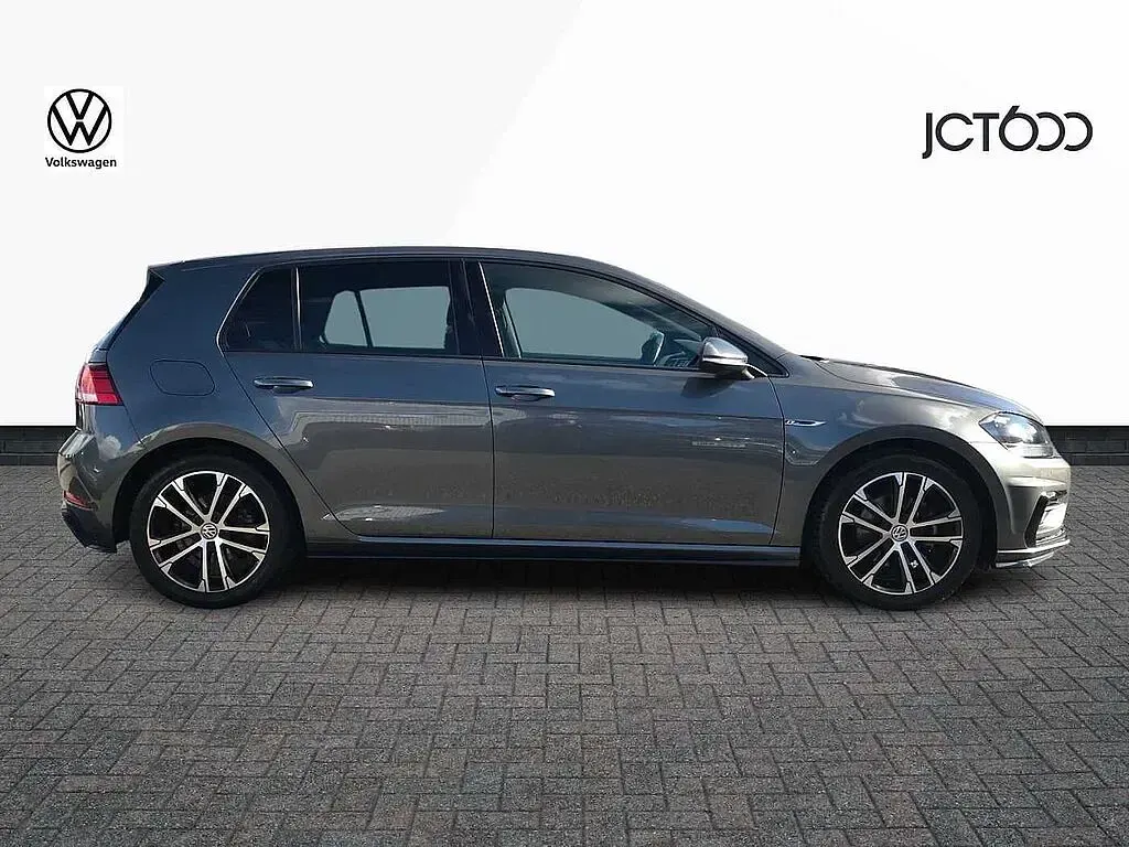 Used VW Golf VII R-line 150 HP (110 kW) 2019 Grey Hatchback
